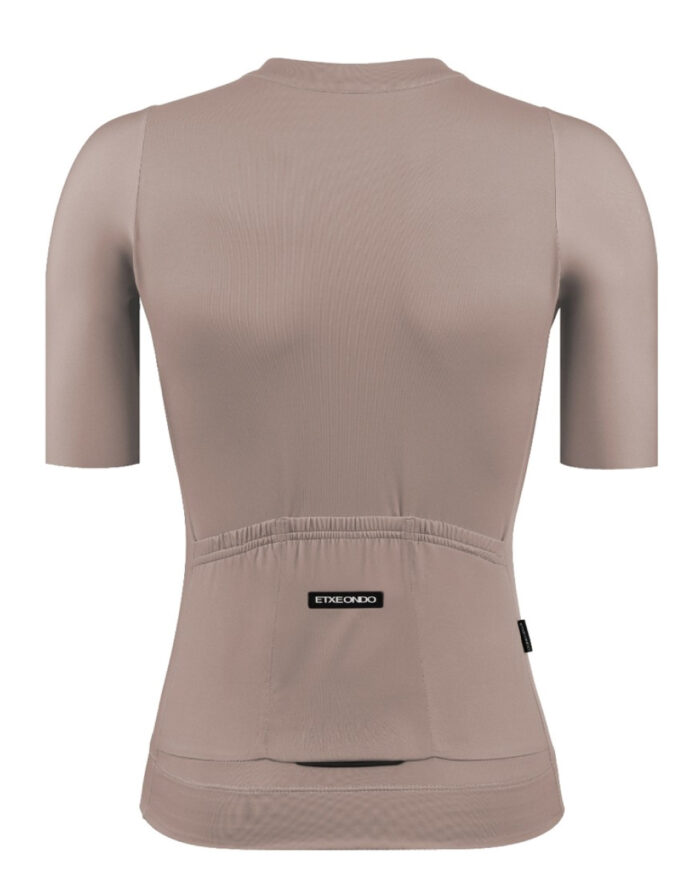 ETXEONDO Maillot Manga Corta Mujer Gara arcilla - Imagen 3
