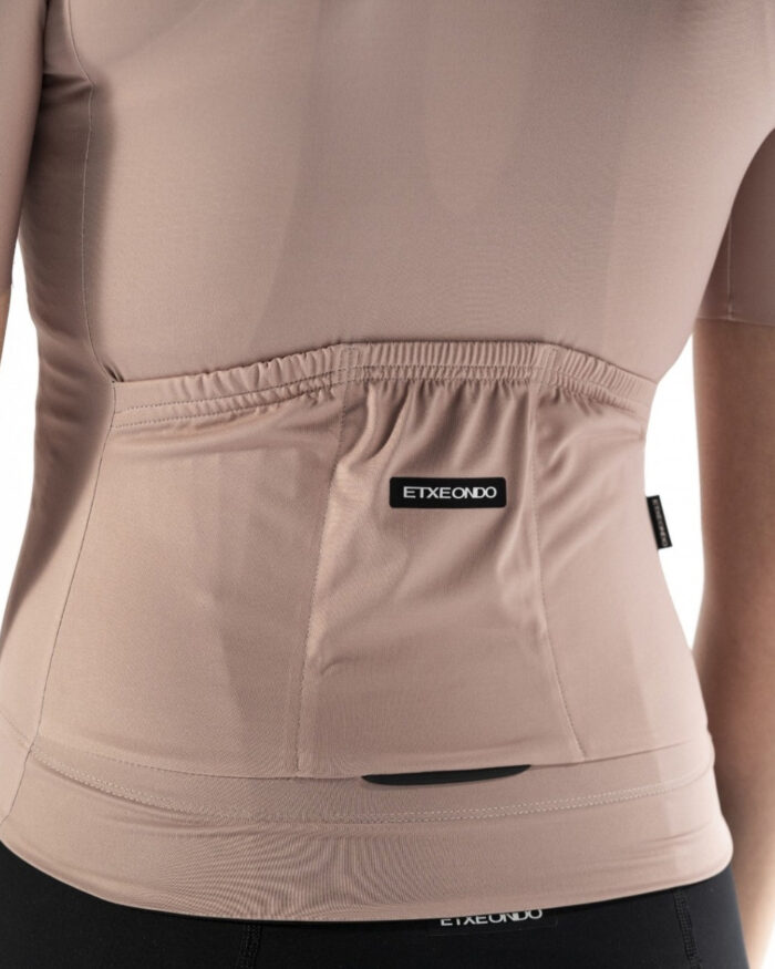 ETXEONDO Maillot Manga Corta Mujer Gara arcilla - Imagen 5
