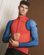 ETXEONDO Chaleco Hombre Arima Gore-Tex Windstopper rojo sandía - Imagen 3