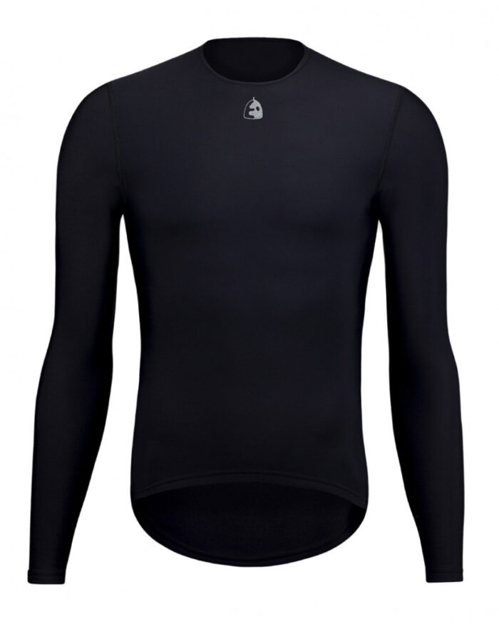 ILUNA-NEGRO-1 ETXEONDO Camiseta Interior Manga Larga Hombre Iluna negro - Imagen 1