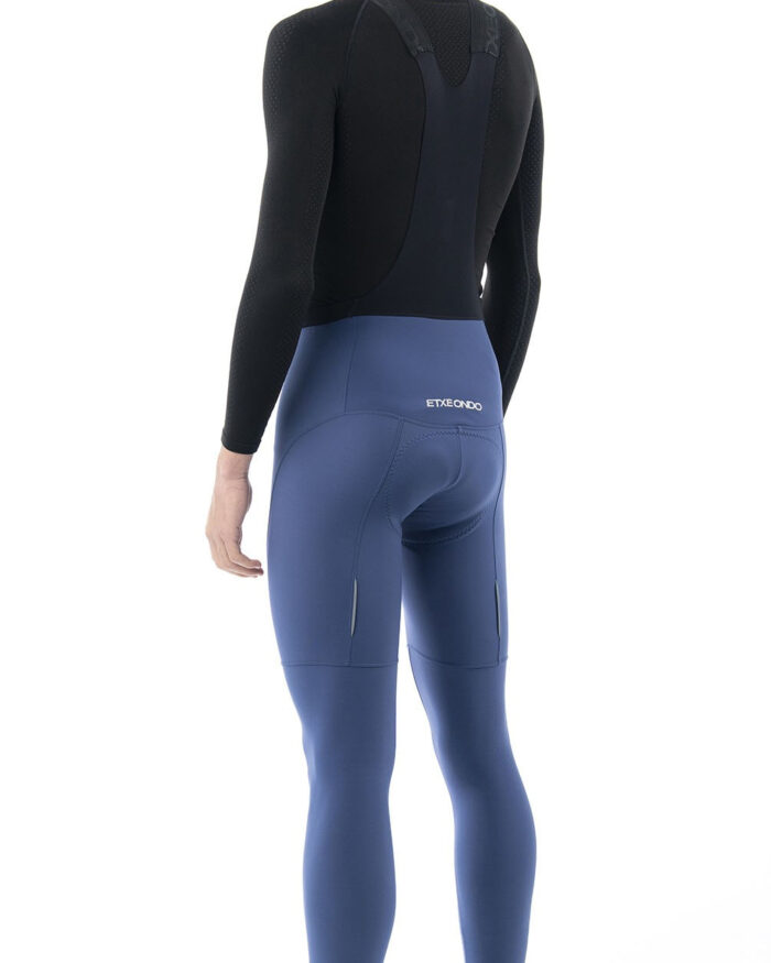 ETXEONDO Culotte Largo Hombre Kom Thermo azul marino - Imagen 3
