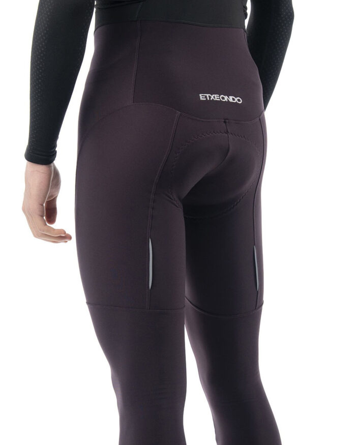 ETXEONDO Culotte Largo Hombre Kom Thermo berenjena - Imagen 3