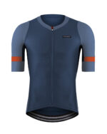 ETXEONDO Maillot Manga Corta Hombre Mendi azul / naranja