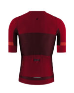 ETXEONDO Maillot Manga Corta Hombre Mendi granate / rojo - Imagen 2