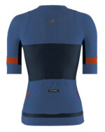 ETXEONDO Maillot Manga Corta Mujer Mendia azul / naranja - Imagen 2
