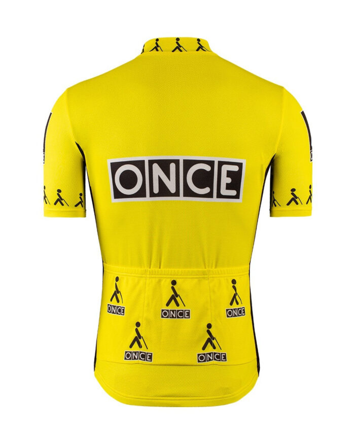 ETXEONDO Maillot Manga Corta Hombre ONCE amarillo - Imagen 2