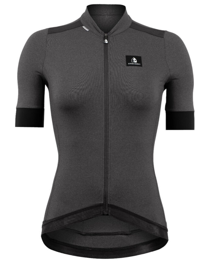 ONDARA-NE-1 ETXEONDO Maillot Manga Corta Mujer Ondara negro - Imagen 1