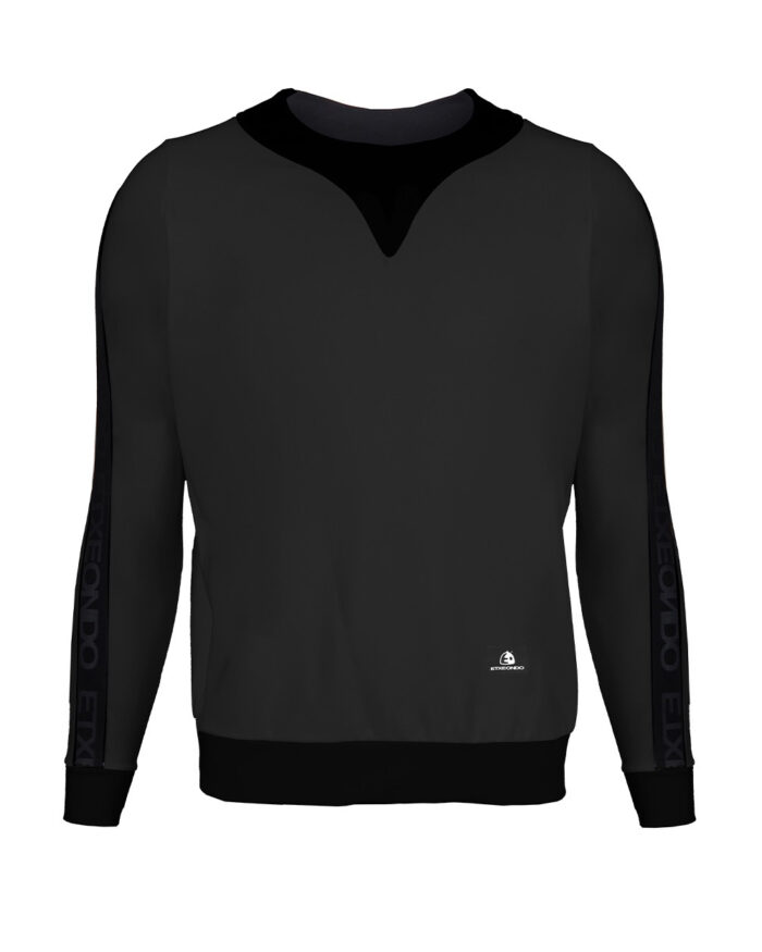 OPEN-1 ETXEONDO Maillot Manga Larga Térmico Hombre Open negro - Imagen 1