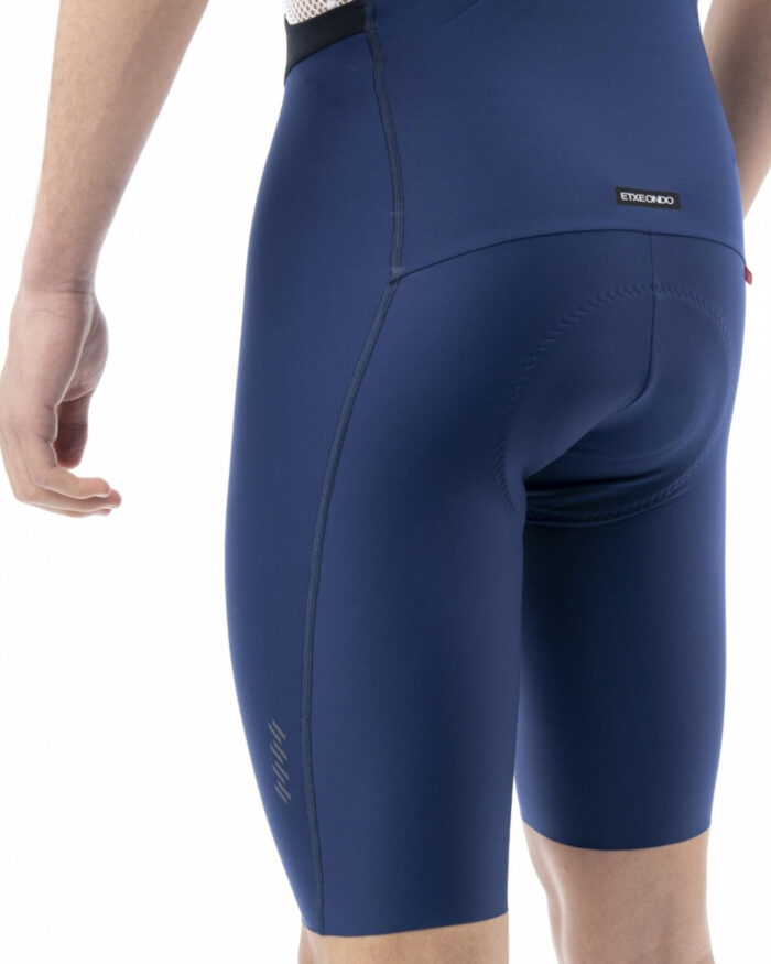 ETXEONDO Culotte Corto Hombre Orhi Dinamic azul marino / blanco - Imagen 3