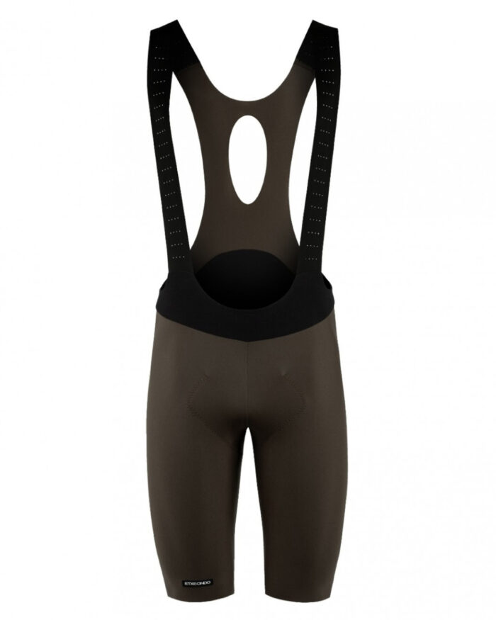 ETXEONDO Culotte Corto Hombre Orhi Dinamic café / blanco - Imagen 2