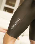 ETXEONDO Culotte Corto Hombre Orhi Dinamic café / blanco - Imagen 3
