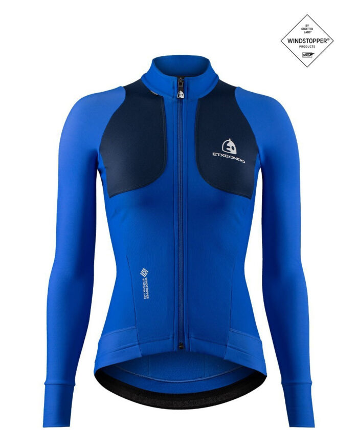 TEK-AZZ-1 ETXEONDO Chaqueta Mujer Teknika Gore-Tex Windstopper azul - Imagen 1