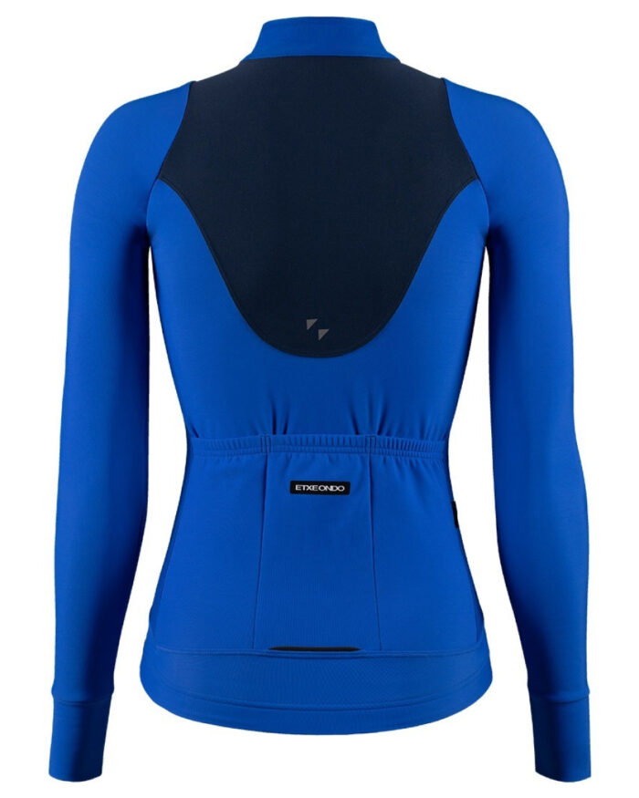 ETXEONDO Chaqueta Mujer Teknika Gore-Tex Windstopper azul - Imagen 2
