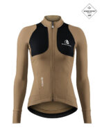 ETXEONDO Chaqueta Mujer Teknika Gore-Tex Windstopper pardo