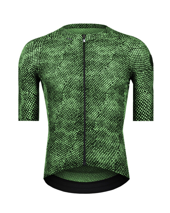 ETXEONDO Maillot Manga Corta Hombre Trama verde - Imagen 1