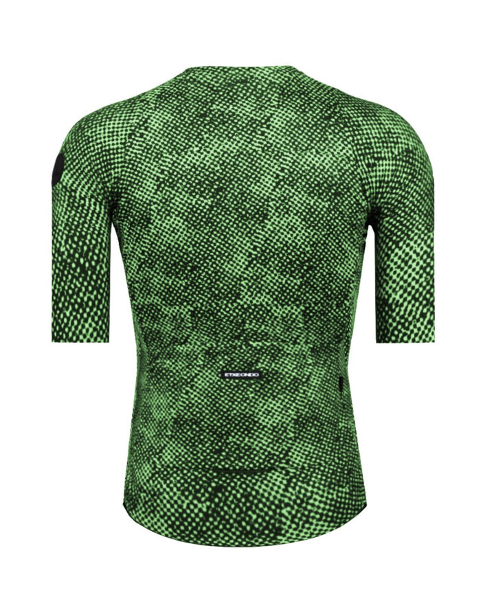 ETXEONDO Maillot Manga Corta Hombre Trama verde - Imagen 2