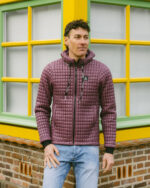ETXEONDO Chaqueta Hombre Urka berenjena - Imagen 4