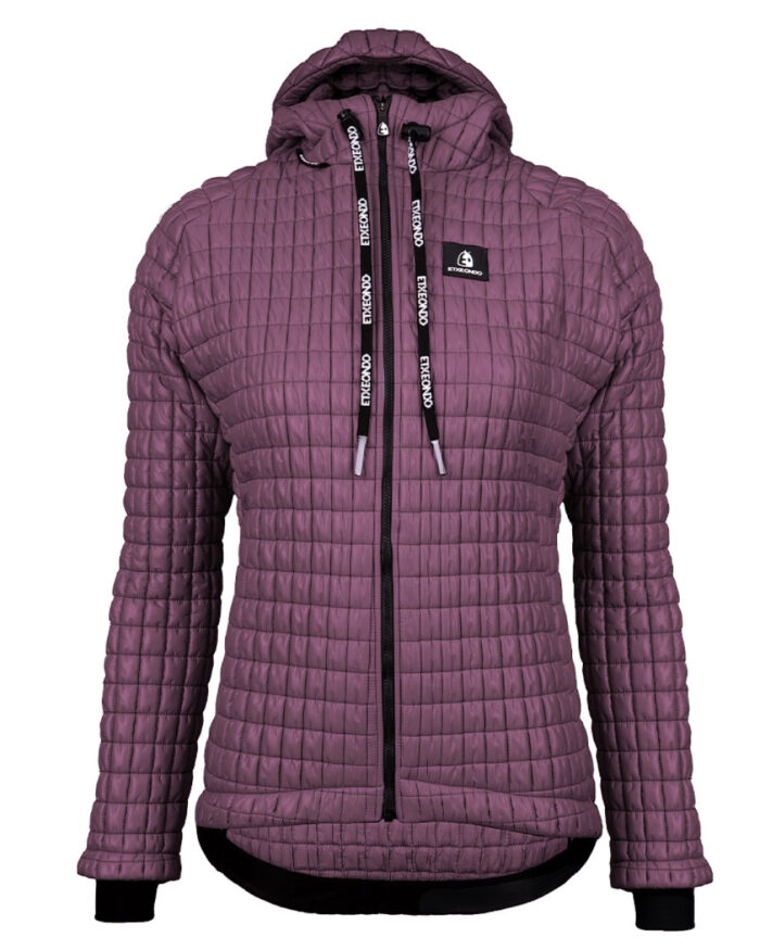 ETXEONDO Chaqueta Mujer Urka berenjena - Imagen 1