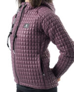 ETXEONDO Chaqueta Mujer Urka berenjena - Imagen 3