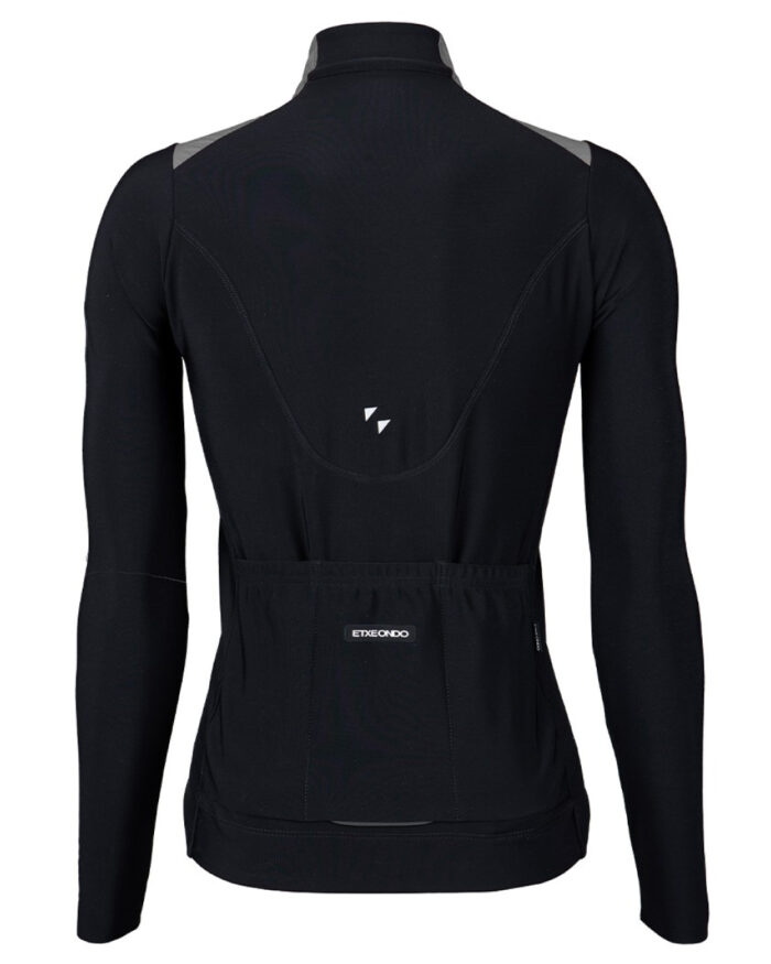 ETXEONDO Chaqueta Mujer Urrun Gore-Tex Windstopper negro - Imagen 2