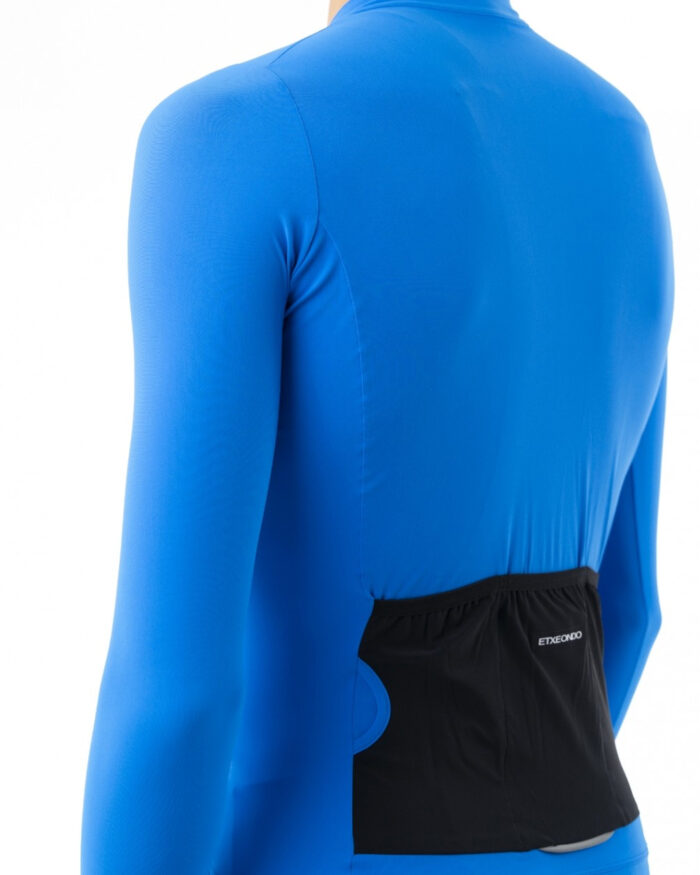 ETXEONDO Maillot Manga Larga Hombre Alde azul - Imagen 2