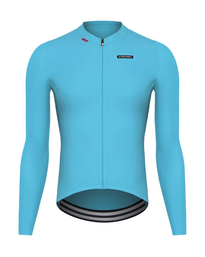 alde-h-az-cie-1 ETXEONDO Maillot Manga Larga Hombre Alde azul cielo - Imagen 1