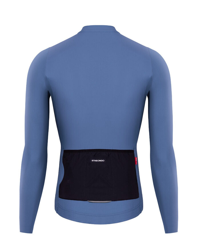 ETXEONDO Maillot Manga Larga Hombre Alde azul purpura - Imagen 2