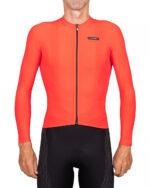 ETXEONDO Maillot Manga Larga Hombre Alde naranja