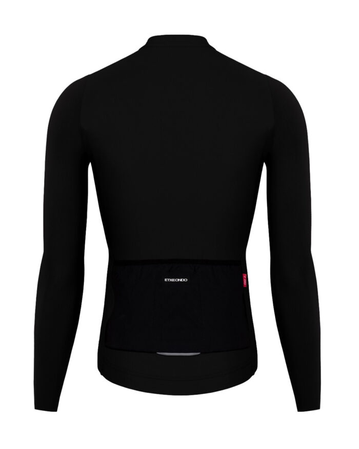 ETXEONDO Maillot Manga Larga Hombre Alde negro - Imagen 2