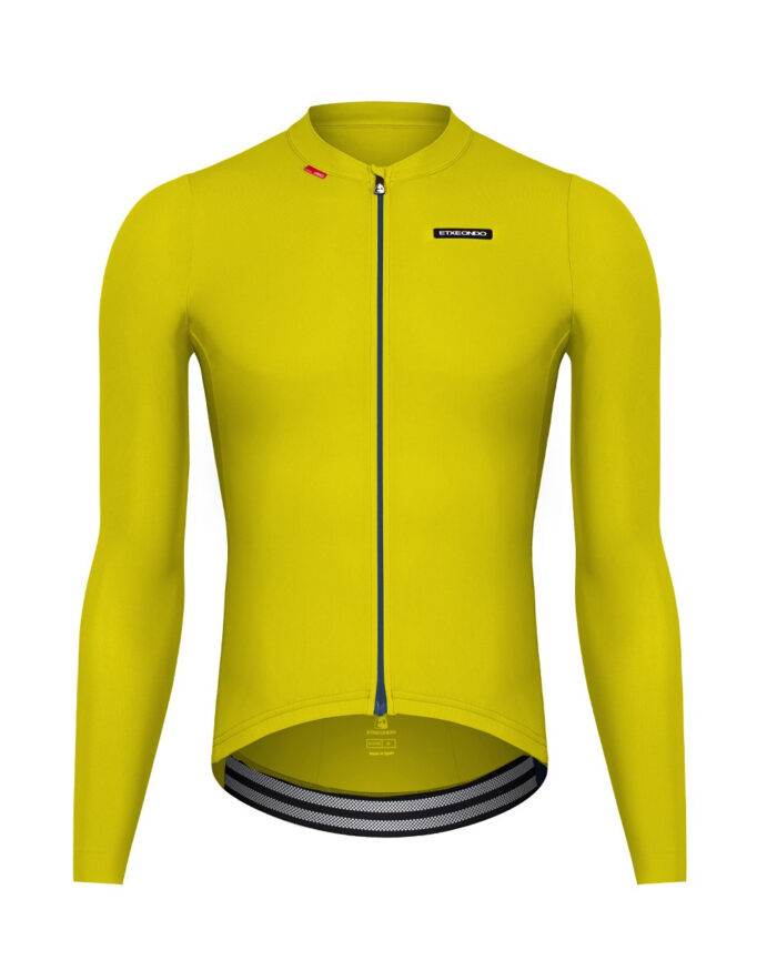 alde-h-pis-3 ETXEONDO Maillot Manga Larga Hombre Alde pistacho - Imagen 1