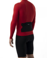 ETXEONDO Maillot Manga Larga Hombre Alde rojo carmin - Imagen 4