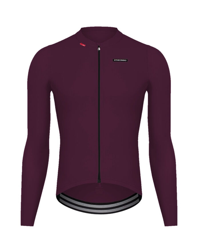 alde-h-vin-1 ETXEONDO Maillot Manga Larga Hombre Alde vino - Imagen 1