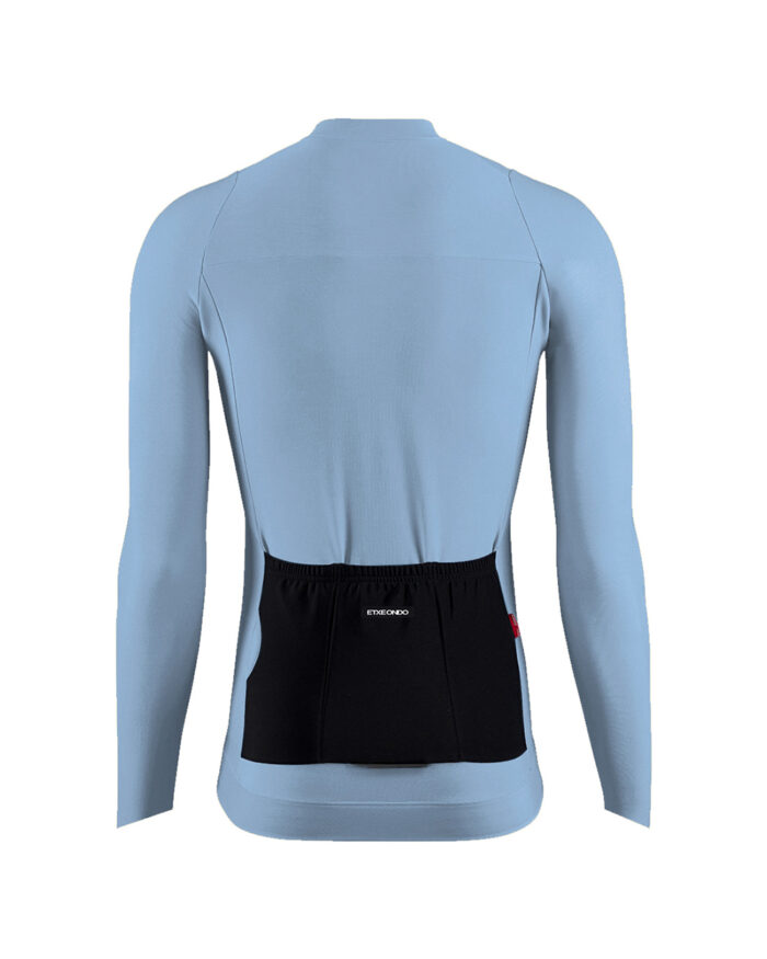 ETXEONDO Maillot Manga Larga Hombre Alde Thermo BI azul claro - Imagen 2