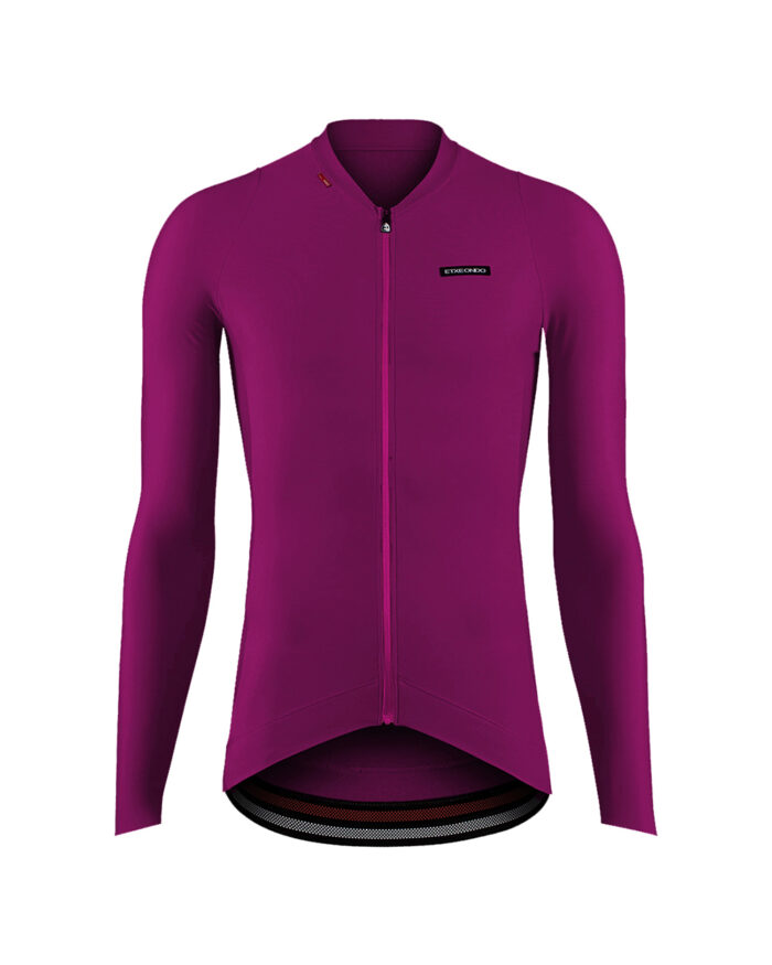 alde-thermo-burdeos-del ETXEONDO Maillot Manga Larga Hombre Alde Thermo BI burdeos - Imagen 1