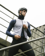 ETXEONDO Maillot Manga Larga Hombre Alde Thermo BI rojo sandía - Imagen 5
