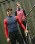 ETXEONDO Maillot Manga Larga Hombre Alde Thermo BI rojo sandía - Imagen 4