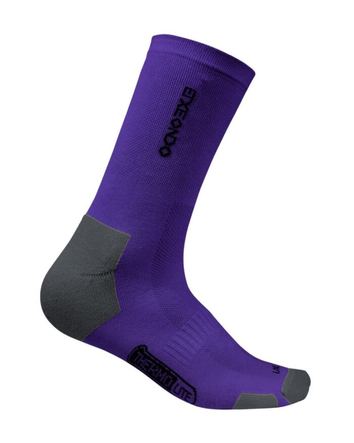 ETXEONDO Calcetines Unisex Bero Thermo violeta - Imagen 1