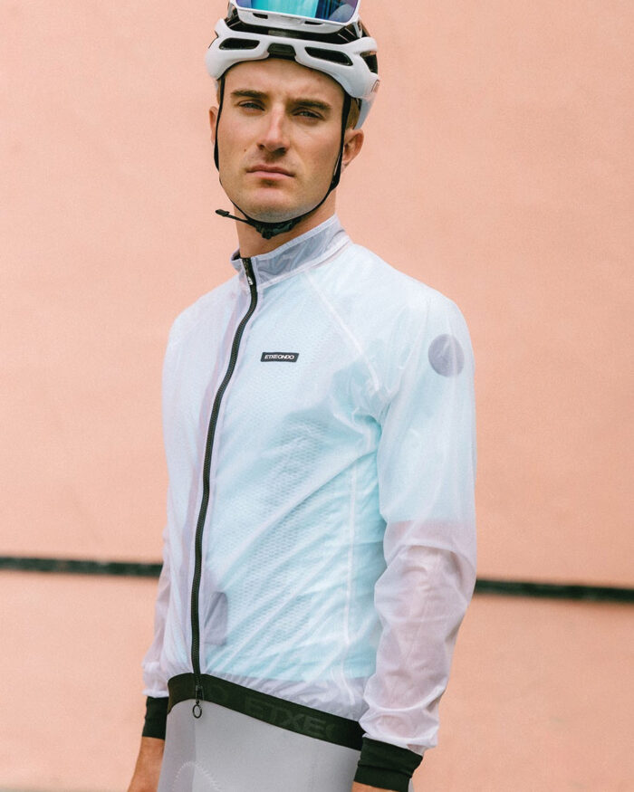ETXEONDO Capa Cortavientos Hombre Busti blanco - Imagen 6