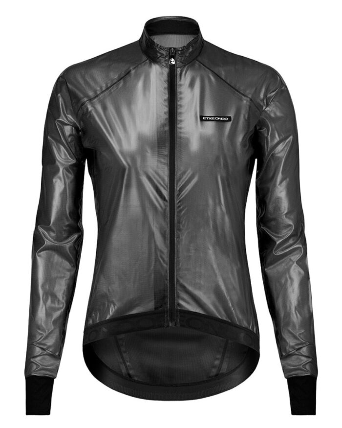 ETXEONDO Capa Cortavientos Mujer Busti negro - Imagen 1