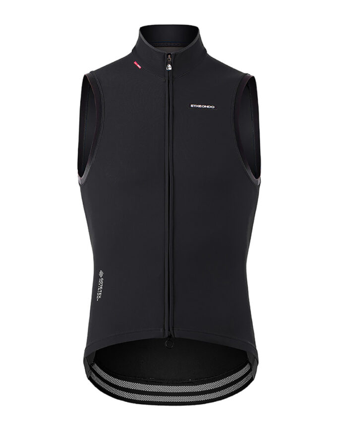 ETXEONDO Chaleco Hombre Arima Gore-Tex Windstopper negro - Imagen 1