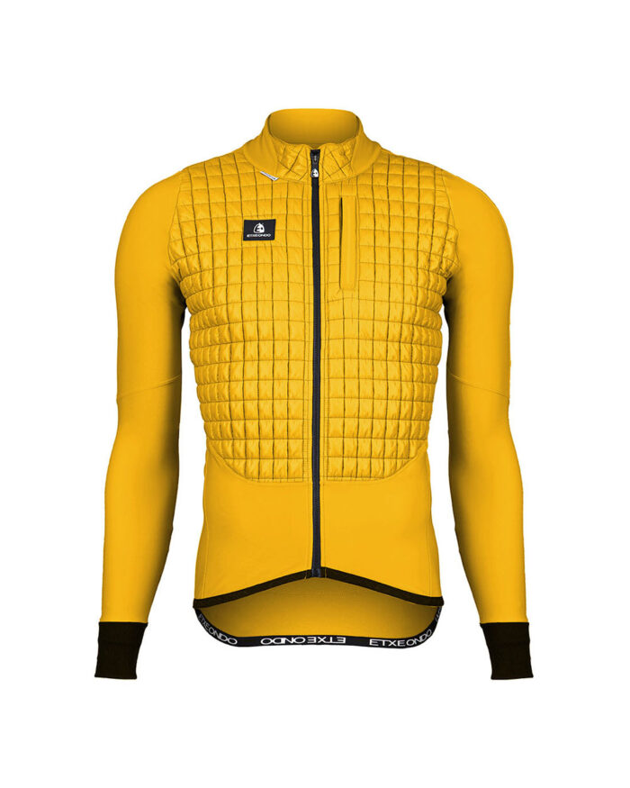 chaqueta-arri-primaloft-mostaza-del ETXEONDO Chaqueta Hombre Arri Primaloft amarillo mostaza - Imagen 1
