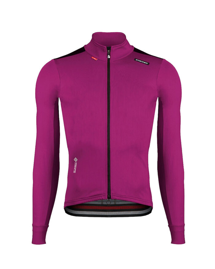 chaqueta-dena-gore-tex-burdeos-del ETXEONDO Chaqueta Hombre Dena Gore-Tex Windstopper burdeos / negro - Imagen 1