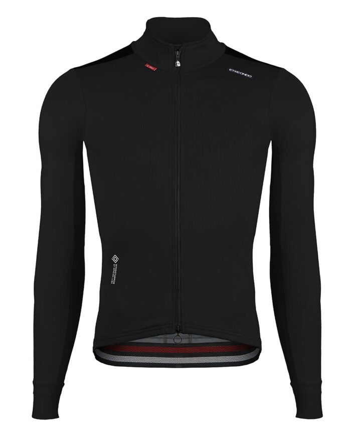 chaqueta-dena-gore-tex-negro-del ETXEONDO Chaqueta Hombre Dena Gore-Tex Windstopper negro - Imagen 1