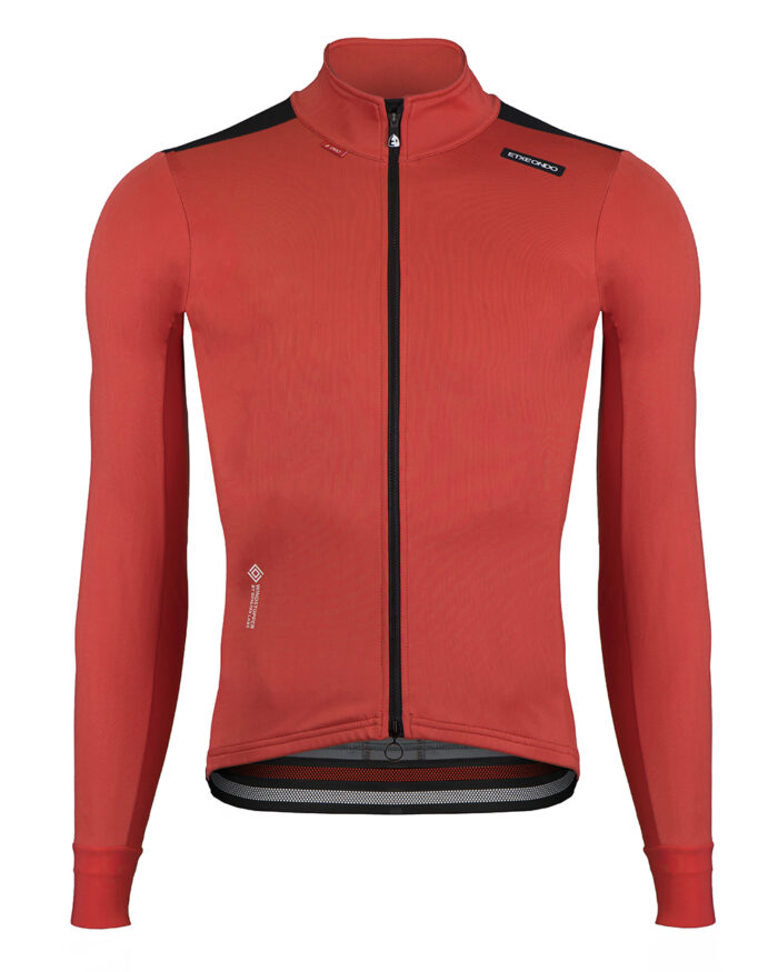 chaqueta-dena-gore-tex-rojo-sandia-del ETXEONDO Chaqueta Hombre Dena Gore-Tex Windstopper rojo / negro - Imagen 1