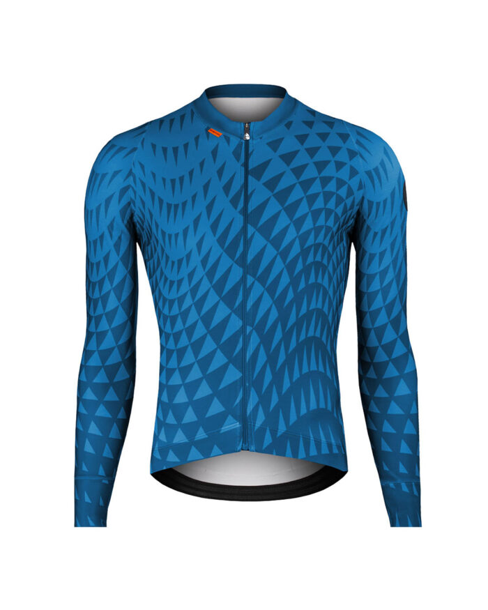 chaqueta-termica-aran-azul-del ETXEONDO Maillot Manga Larga Hombre Aran azul - Imagen 1