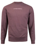 ETXEONDO Sudadera Casual Hombre Freestyler berenjena