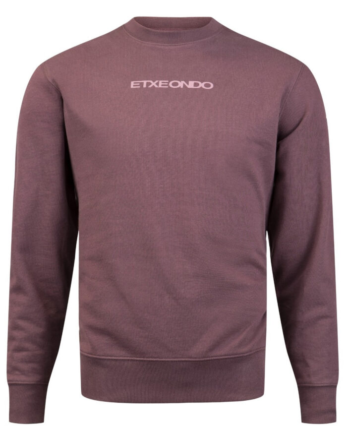 freestyler-bere-1 ETXEONDO Sudadera Casual Hombre Freestyler berenjena - Imagen 1