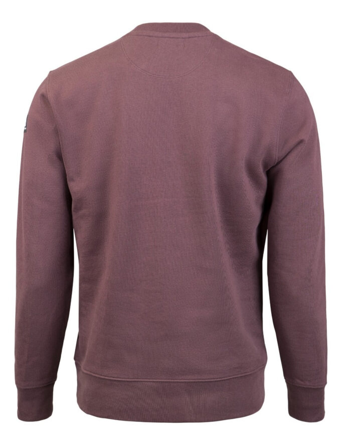 ETXEONDO Sudadera Casual Hombre Freestyler berenjena - Imagen 2