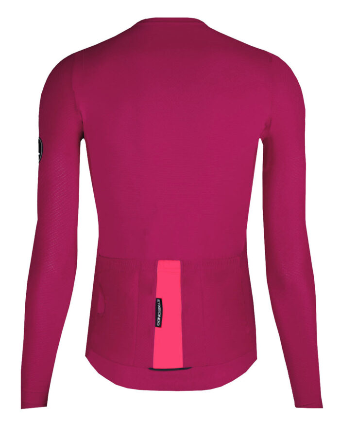 ETXEONDO Maillot Manga Larga Hombre Kena frambuesa / rosa neon - Imagen 2
