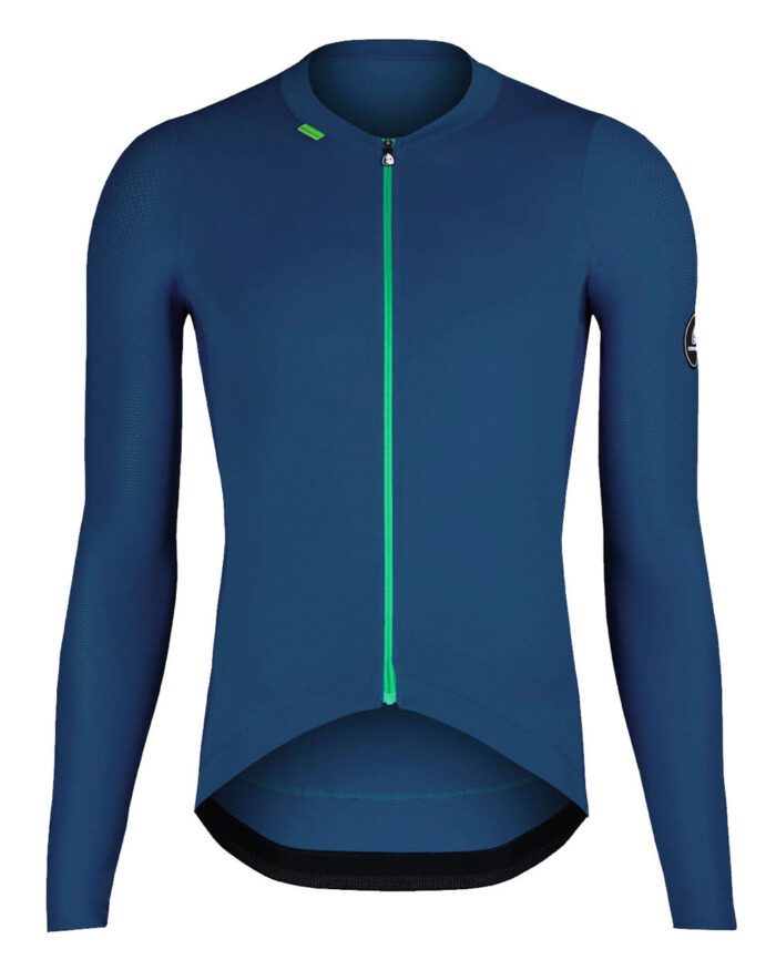 kena-petroleo-del ETXEONDO Maillot Manga Larga Hombre Kena petroleo / verde fluor - Imagen 1